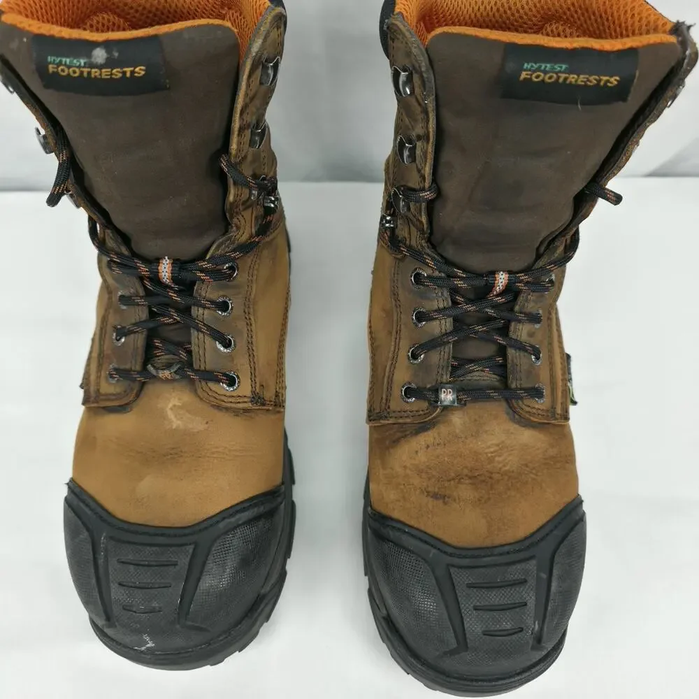 HyTest FootRests High Energy Work Boots Mens 9 Waterproof Composite Toe EH PR XR